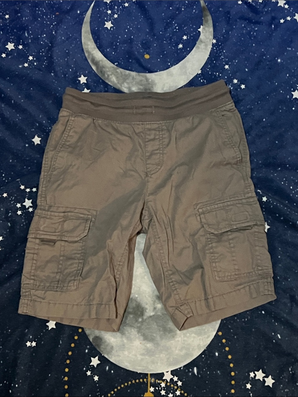 Women's Brown Cargo Shorts